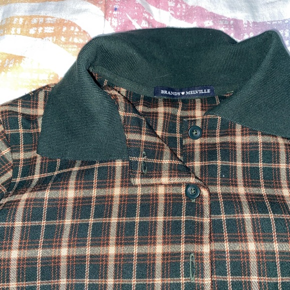 brandy melville cropped button up - Picture 4 of 4